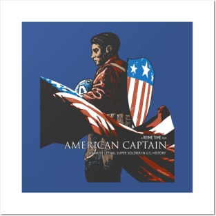 American Captain Posters and Art